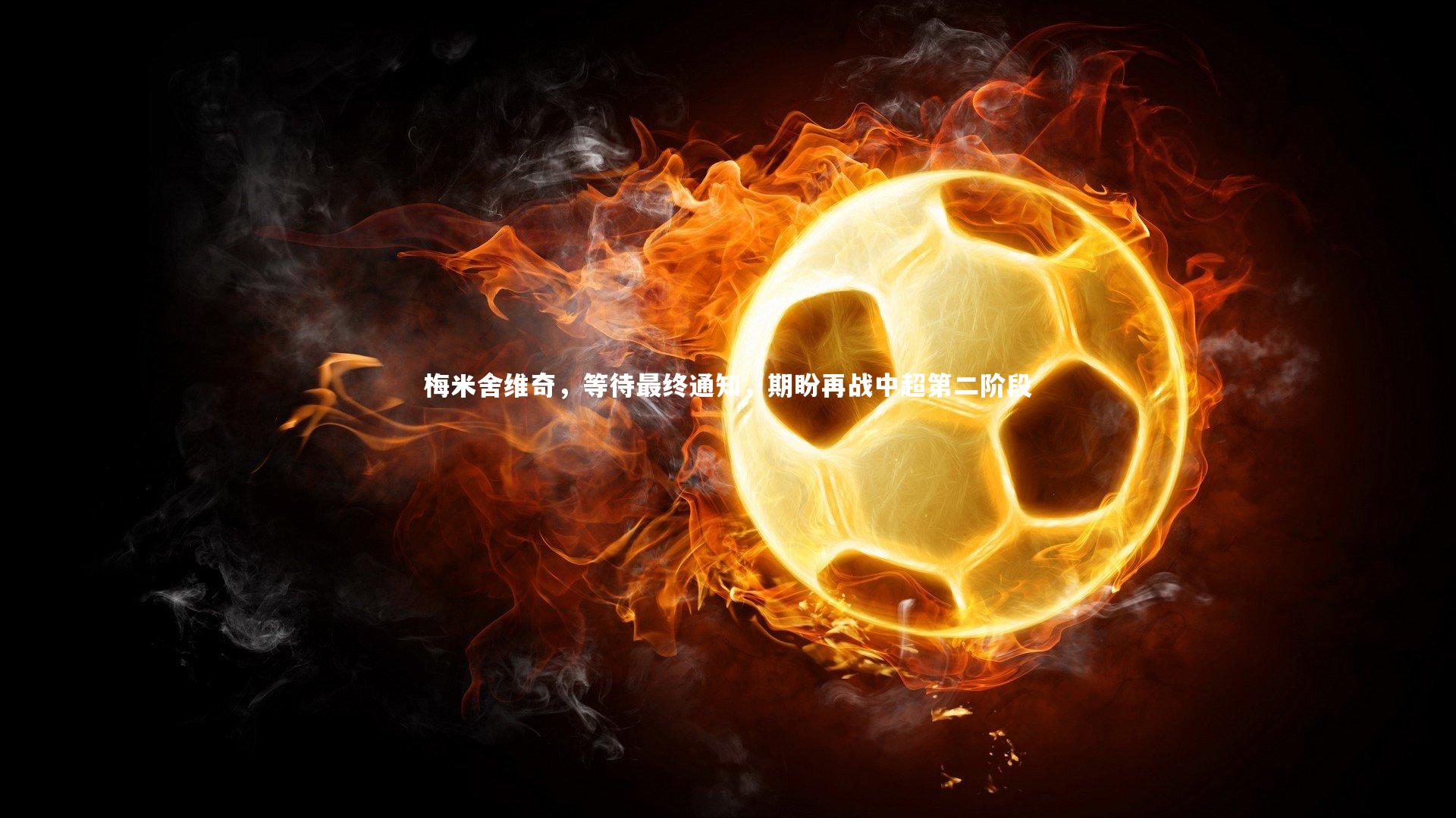 梅米舍维奇，等待最终通知，期盼再战中超第二阶段